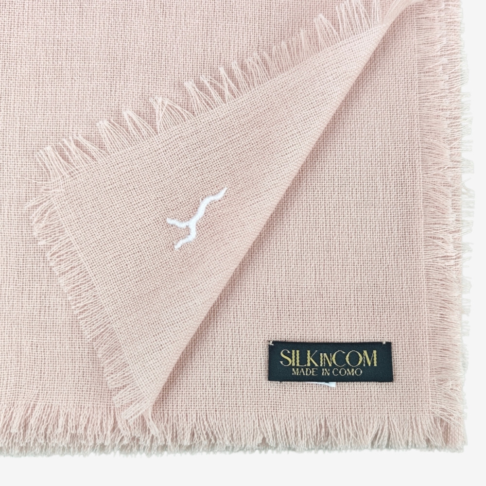 Bellagio Cipria — logo bianco Cashmere — vista 3
