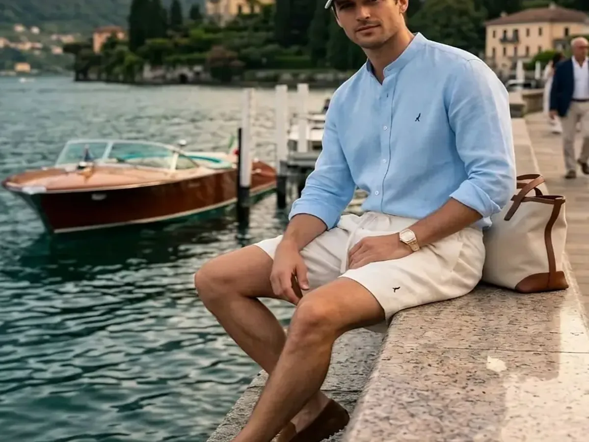 Camisa de linho masculina: como usá-la com estilo no verão