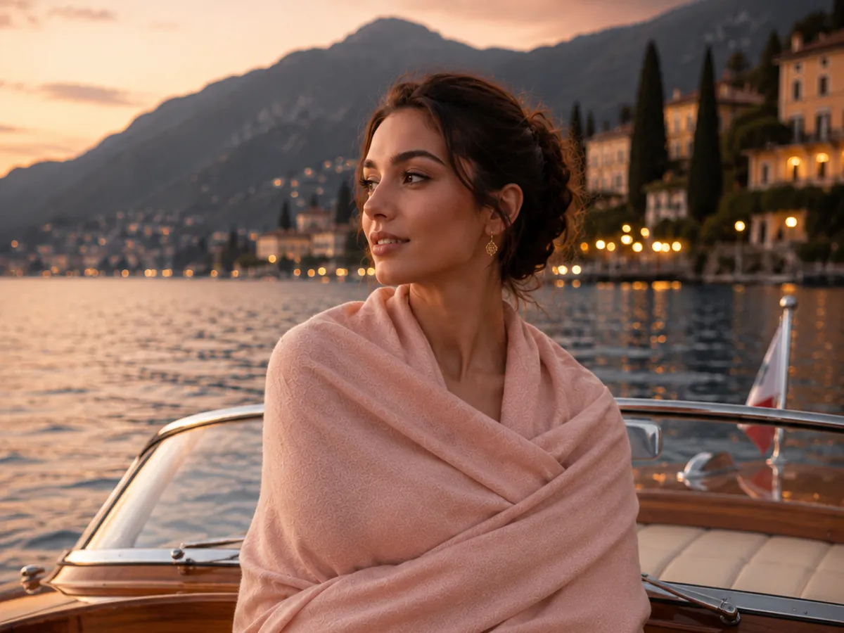 Pashmina para um casamento: como escolher
